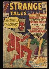 Strange Tales #115 Fair 1.0 Spider-Man Origin Doctor Strange Marvel 1963 picture