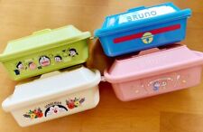 Suntory Doraemon BRUNO Food Container Complete Set Of 4 Microwavable Japan New picture