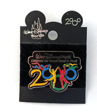 RARE Vintage Walt Disney World Year 2000 Y2K Commemorative Trading Pin picture