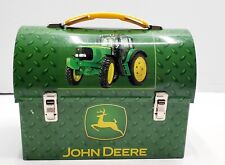 John Deere Tin Mini Lunch Box Ornament Trinket Box/ RARE picture