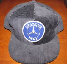 Vintage MERCEDES BENZ Blue Corduroy SNAPBACK Hat by AJD picture