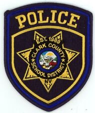 NEVADA NV CLARK COUNTY SCHOOL DISTRICT POLICE NICE SHOULDER PATCH SHERIFF picture