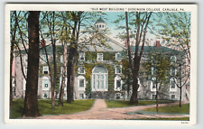 Postcard Dickinson College Old West Building in Carlisle, PA picture