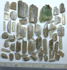 92g Zoisite Transparent & Translucent Jewellery Size Crystals. 50 pieces lot picture