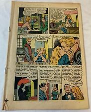 1949 PICTORIAL CONFESSIONS #2 ~ coverless, incomplete - only 16 pages picture