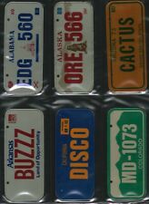 1980 Post License Plate complete set of 50 picture