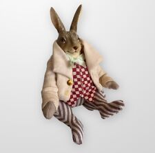 Katherine's Collection Wayne Kleski Easter Bunny Rabbit Doll Jacket Collectable picture