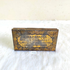 Antique D.Macropolo Tobacco Alliance Bryant & May's Royal Wax Vestas Tin Rare picture
