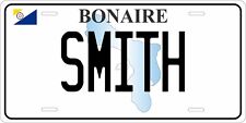 Bonaire Map License Plate Personalized Car Auto Bike Motorcycle Custom Tag picture
