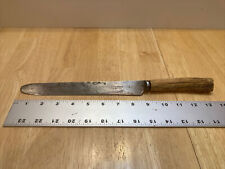 18th 19th? Century Knife Antler Stag Handle James Webber Wellington picture