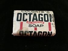 Vintage Bar of Colgate's Octagon All Purpose Soap 7oz sealed picture