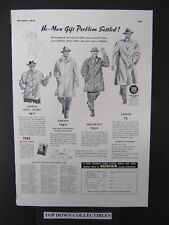 Men's Rainfair/Rolfs For Men     Vintage  ADS   1940 Esquire Mag. picture