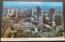 Boston MA Postcard Air View Government Center John F Kennedy Building picture