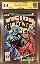 Marvel: Vision and Scarlet Witch #1 (1982) Signed P. Bettany/E. Olsen CGC 9.6 picture
