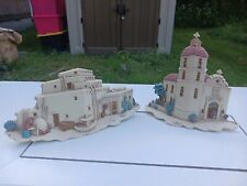 Vintage Burwood Products Southwestern Pueblo Style House Wall Hangings Lot Of 2 picture