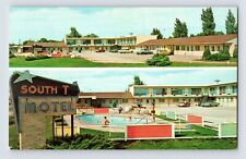 Postcard Iowa Spencer IA South T Motel 1960s Unposted Chrome picture