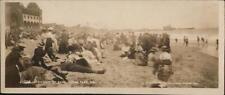 RPPC Santa Monica,CA Rare: Afternoon on Sand,Ocean Park Los Angeles County picture