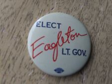 Missouri Senator Tom Eagleton Pin Back Political Campaign Button it. Governor picture