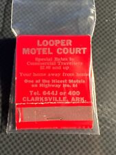 VINTAGE MATCHBOOK - BOLICK'S MOTOR COURT - STATESVILLE, NC - UNSTRUCK picture
