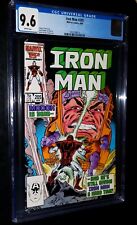 CGC IRON MAN #205 1986 Marvel Comics CGC 9.6 NM+ White Pages picture