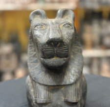 RARE Ancient Egyptian Antique Lion Head Of Sekhmet Goddess Of Power Pharaonic BC picture
