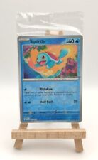 Squirtle 007/165 Pokemon Center Stamped 151 Promo Reverse Holo Card Sealed picture