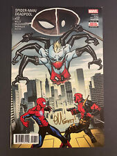 Spider-man/Deadpool #17 — Signed by Ed McGuinness — MARVEL COMICS 2017 — NM- picture