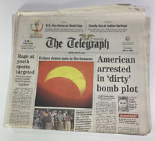 Macon Georgia Telegraph Newspaper June 11, 2002 Ads Braves Eclipse Indian Spring picture