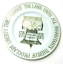 Vintage US Bicentennial Decorative Plate  Proclaim Liberty  1776-1976  10.5