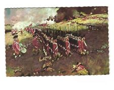 The Battle of Bunker Hill, June 17, 1775 Vintage Postcard Unposted 4x6 picture