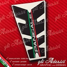 Tank Pad Resin Sticker 3D DUCATI Panigale 899 959 1199 1299 Tricolor picture