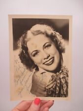 Vtg Eleanor Powell Actress Dancer Autograph 5x7