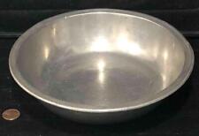 Antique American Pewter Basin, 8