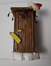 Gemmy New Animated Outhouse Bathroom Santa Claus Farting Lighted picture