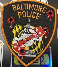 Baltimore City Police Halloween Patch Hoop And Latch Function picture
