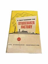 Studebaker Factory Cars - Trucks Booklet Vintage “A Trip Through The Factory” picture