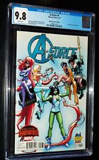 A-FORCE #1 Midtown Comics Variant 2015 Marvel Comics CGC 9.8 NM-MT White Pages picture
