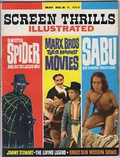 SCREEN THRILLS ILLUSTRATED #8 1964 W/THE SPIDER/SABU/MARX BROTHERS/JIMMY STEWART picture