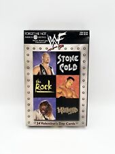 Vintage 90s WWF Valentine’s Day Cards The Rock Steve Austin Mankind Foley NOS picture