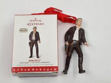 Han Solo Star Wars The Force Awakens Hallmark Keepsake Ornament Harrison Ford picture