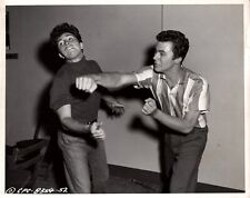 Dan Terranova + James Darren in Rumble on the Docks (1956) ❤ Vintage Photo K 353 picture