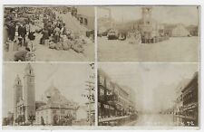 O.T. Frasch Early Seattle Washington Composite Multi-View RPPC Dock Pike Market picture