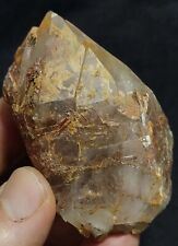 Natural Quartz Crystal with Rutiles Specimen 132 grams picture