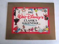 Vintage 1982 Authentic Walt DISNEY Classics Calendar Snow White Cinderella Dumbo picture