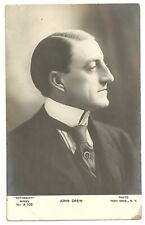 John Drew 1900s RPPC Photo Star A 102 Drama Stage Actor Rotograph VTG Postcard  picture