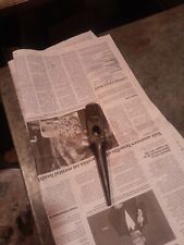 Vintage Heller Brothers Blacksmith Punch Out Hammer Head  1/4 picture
