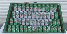 AMERICA'S TURNING 7UP CANORMA COLLECTION 1976 SODA CAN DISPLAY 50 STATES picture