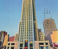 New York City New York NY Rockefeller Center Building Posted 1953 Postcard picture