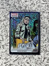 Upper Deck Marvel Platinum Gwen Stacy Purple Pixels #12/35 Card No. 129 picture