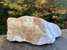 Yellow Calcite Display Piece Large Healing Uplifting Meditation 29099E picture